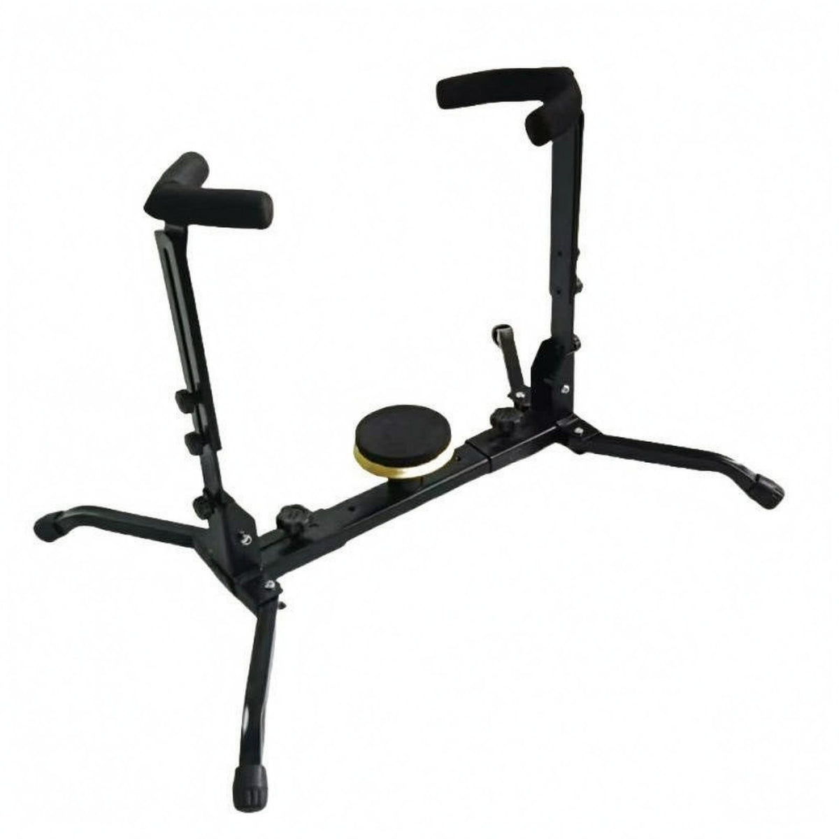 Padded Brass Instrument Stand Tripod Music Foundation Gear Holder Cushioned Design