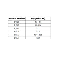 Plunger Installation Tool High Precision T-Handle Plunger Spanner Locating Pin Installation Wrench for Machinists, Factory