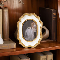 Oval Picture Frame Ornate Oval Photo Frame Carved for Desk