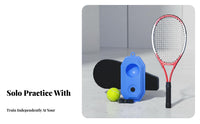 Stable Anti-Slip Base Tennis Practice Device with Ball on String Tangle-Untangled Cord Tennis Self-Practice Device Lightweight And