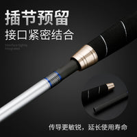 威海渔具批发船竿超硬120号近海实心船钓杆钓底铁板竿一节半海钓