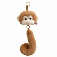 Soft Keychain Ornament Cute Faux Bag Ornament Compact Size