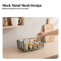 Under-Shelf slide-mount Rack Easy Installation slide-mount Wire Shelf adaptable Use