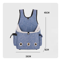 Dog Backpack Carrier Large Capacity Feline Carrier Backpack Easy to Use