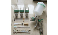 HVLP Multi-Nozzle Upper-Reservoir Feed Versatile Sprayer for Painters, Hobbyists, Automotive Painting, Car Refinishing, Workshop