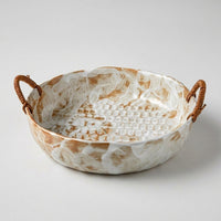 Wabi-Sabi Ceramic Ramen Noodle Soup Bowl