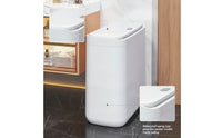 Slim Trash Bin with Lid Platzsparend Narrow Wastebasket with Lid Kompakt