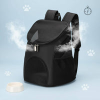 Foldable Pet Backpack Breathable Feline Backpack Carrier Easy to Clean