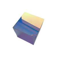 Iridescent Acrylic Table Rainbow Effect Iridescent Cocktail Table multifunctional Use