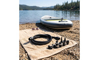Threaded Hose with Adapter Set Stepped Pump Adapter Kit Easy to Install Pump Hose with Nozzles Leak-Resistant