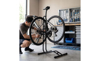 Sturdy Floor Bike Stand Space-Saving Two-Wheeler Parking Rack Indoor Freestanding Bike Rack Sturdy for Riders, Garage