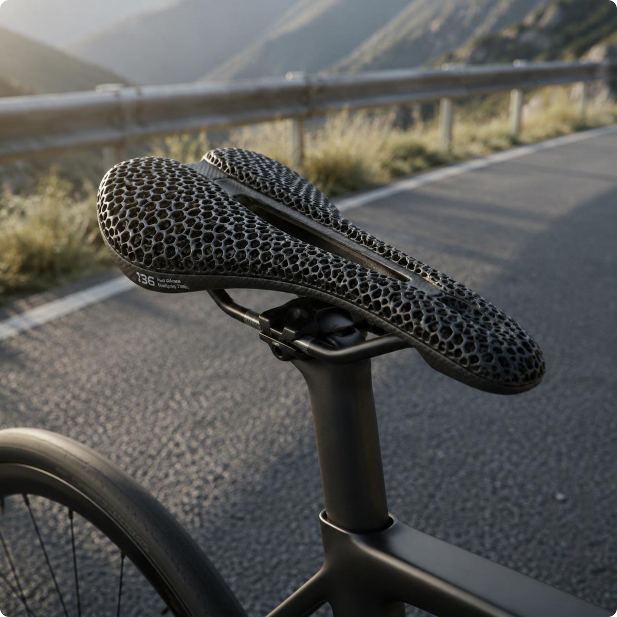Breathable Honeycomb Saddle Hollow Center Cycling Gear Perforated