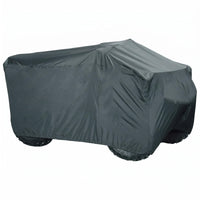 210D Oxford Cloth Waterproof ATV Cover Snug Fit ATV Cover Black Weather Guard Elastic Hem