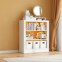 Multi-Layer Bookshelf Easy Assembly Unrestrictedstanding Book Rack Rust-Proof