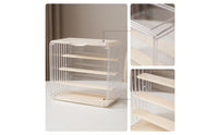 Acrylic Display Box with Stepped Shelving Space-Saving for Collectors