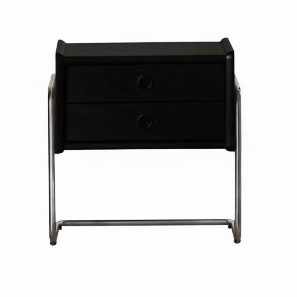Single-Drawer End Table Nordic aesthetic Nightstand Space-Saving for Homeowners