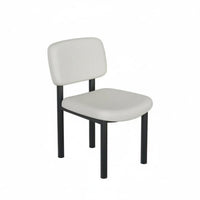 Paddinged Makeup Chair Elegant Design Scalloped Spine Chair Upholstered Decorative Spinerest for Women, Dressing Area