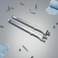 2 Pieces Wrench Combo Tool Ergonomic Grip Double Ended