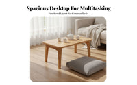 Foldable Bed Table Sturdy Foldable Bed Tray Rounded Corners for Students, Adults