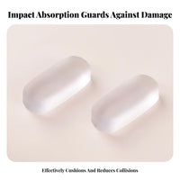 6 Pieces Lid Bumper impact absorbing Seat pad for Restroom, Hotel