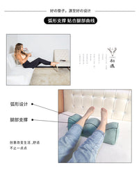 全棉帆布垫脚枕抬脚枕腿枕 睡觉抬高腿垫夹腿枕 孕妇脚垫枕抬腿枕