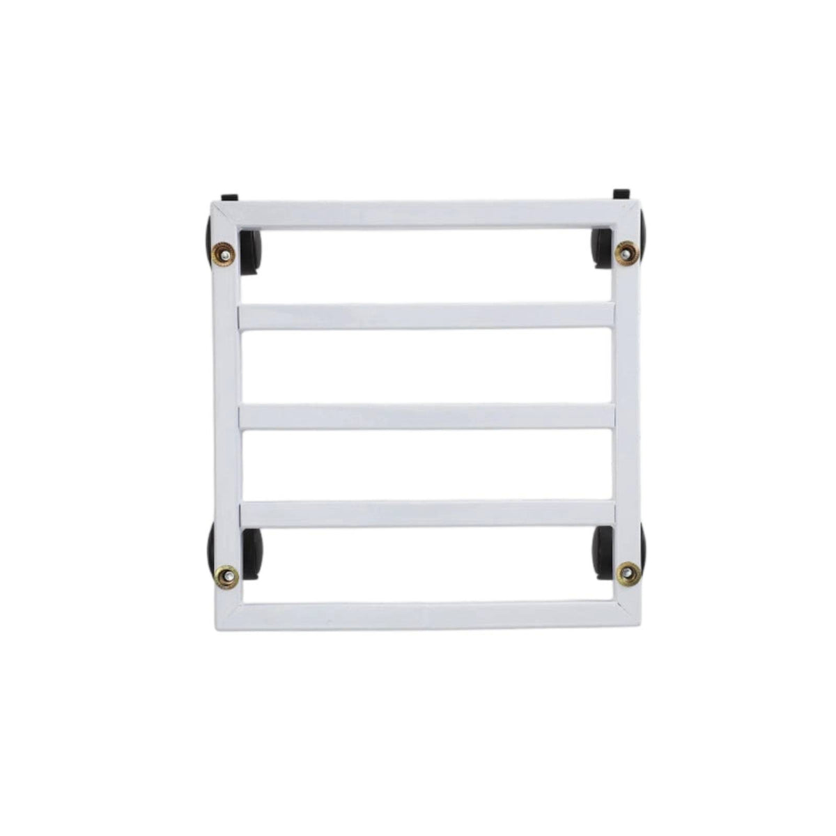 Plant Carrier with Wheels Metal Rolling Base Silent for Patio, Garden