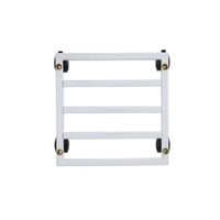 Plant Carrier with Wheels Metal Rolling Base Silent for Patio, Garden