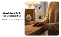 Desktop Terrarium Hanger DIY suitable for Plant Holder Elegant Shape for Living Room