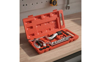 10 Pieces Copper tube Flaring Tool Set Manual Tube Flaring Kit with Cutter Versatile Hand Tools for Plumbers, Amateur Handymen