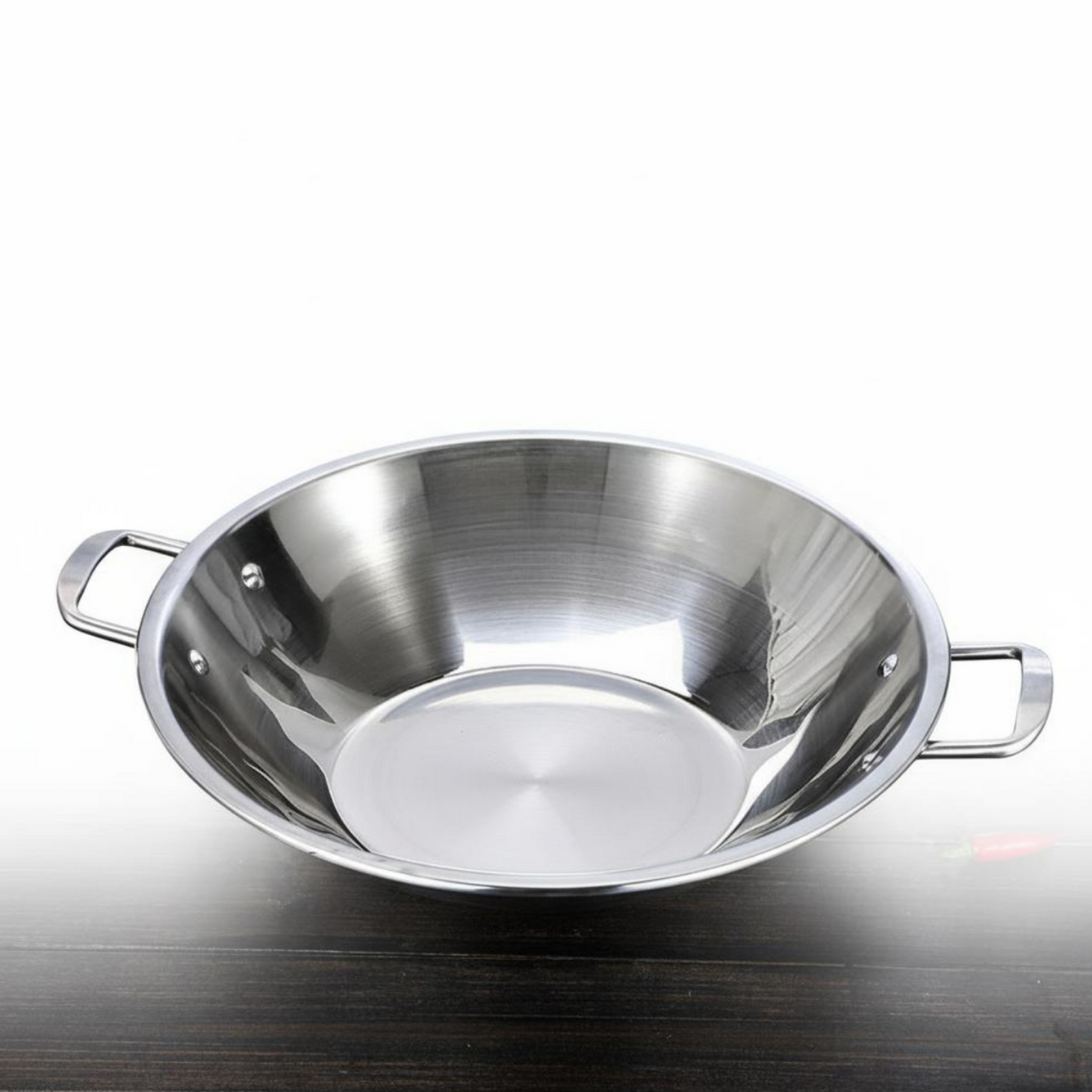 Induction-ready stainless hot pot