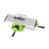 Cross Slide Worktable Ruler Scale Press Worktable Slotted Mounting Holes