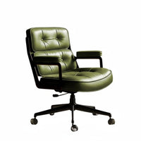 Highspine managerial Chair Vintage design rotate Seat Ergonomic Design Height Adjustable for Adults