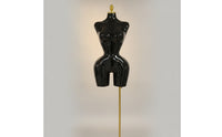 Mannequin Torso with Stand Sturdy Dress Form with Base Portable Manikin for Boutiques