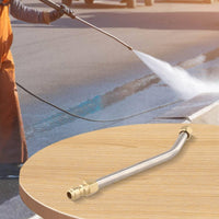 Pressure Washer Extension Rod Rust Resistant 90 Degree Washer Nozzle