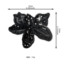 Colorful Beaded Sequined Embroidery Flower Patch