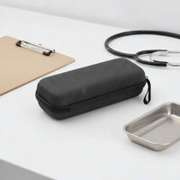 Auscultation Device Case Zipper Closure Auscultation Device Carrying Case Portable Guarding Pouch for Doctors, Veterinarians