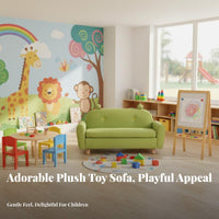 Fuzzy Character Seat Cute Cartoon Design creatureShaped Armchair Mini Size Long-Favorite Locationing Construction