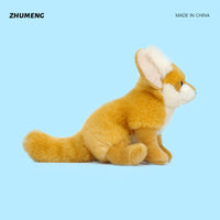 Plush Fennec Fox Toy - Realistic, Soft, for Kids 4-6 Years
