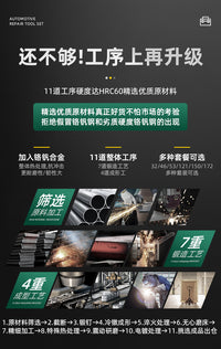 德国精装进口胜汽修工具套装棘轮套筒扳手汽车维修组合修