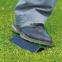 Golf Posture Correction Board Inclined Golf Hitting board with Turf Stable Practice Tool for Beginners