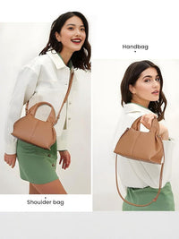 Mini Cloud Bag Dumpling Handbag Leather Shoulder Bag Retro Crossbody Bag