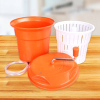 Salad Large Capacity Vegetable Dryer Thick Plastic