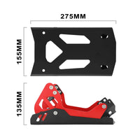 Motorcycle Wheel Stand Low Profile Motorcycle Wheel Chock Metal for Riders