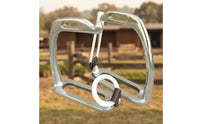 Peacock Stirrups Curved Stirrups Shiny Foot Support for Riders