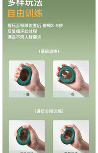 硅胶握力圈握力器腕力臂肌训练专业握力球五指力量康复健身训练器