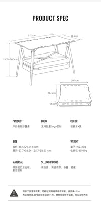 CLS Folding Table for Camping and Picnics