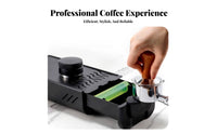 Heavy Duty Drawer Knock Box Hard-Wearing Espresso Knock Box Easy to Clean for Baristas, Home Kitchen, Countertop, Office Pantry
