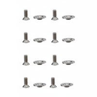 Ski Binding Mounting Screws, Universal 6mm, Stainless Steel