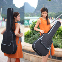 KADY k4 41-Inch Acoustic Guitar Bag, Thick Padding, Oxford Fabric, Double Shoulder Straps, Customizable Logo