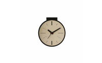 Battery Operated Double Sided Corner Clock Silent Movement Double-Sided Wall Clock Non-Ticking for Living Room, Hallway, Office